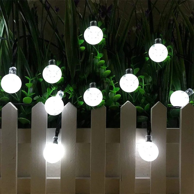 Brillante Cadena De Iluminación Solar Led