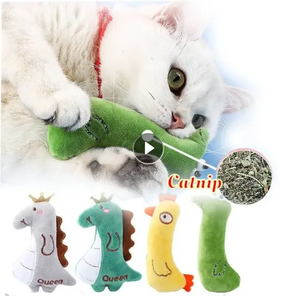 Imagen del producto Espectacular Juguete Interactivo de Hierba Gatera para Gatos | Compra online en Tiendafiable