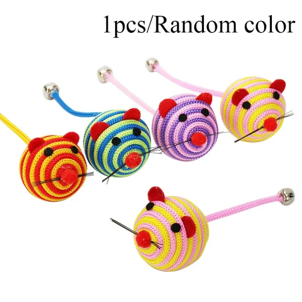Imagen Del Producto Fascinante Juguete Para Gatos Duradero De Nailon A Rayas | Compra Online En Tiendafiable
