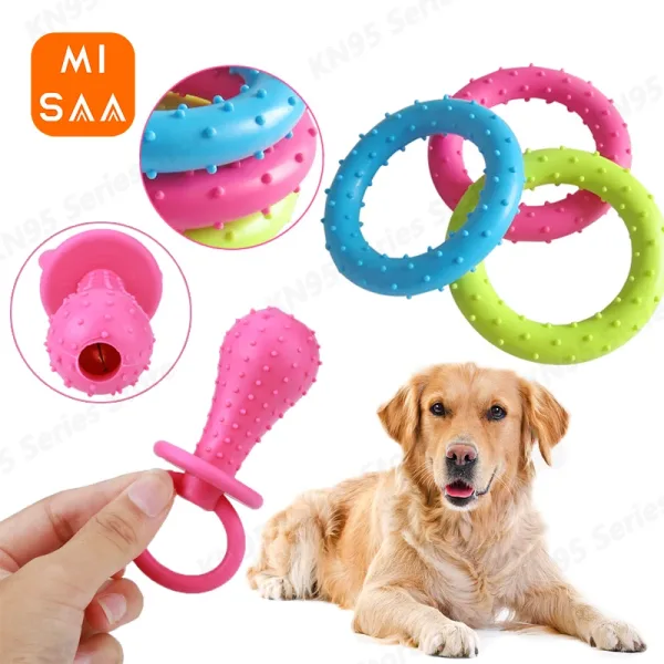 Imagen del producto Magnífico Juguetes de Goma Duraderos y Seguros para Perros | Compra online en Tiendafiable