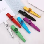 Grandioso Kazoo De Metal Ligero Portátil Instrumento Musical