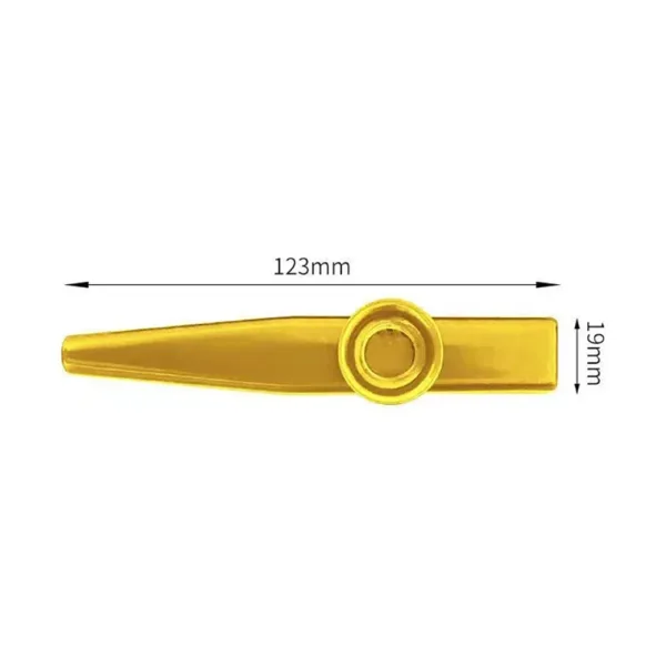 Grandioso Kazoo De Metal Ligero Portátil Instrumento Musical