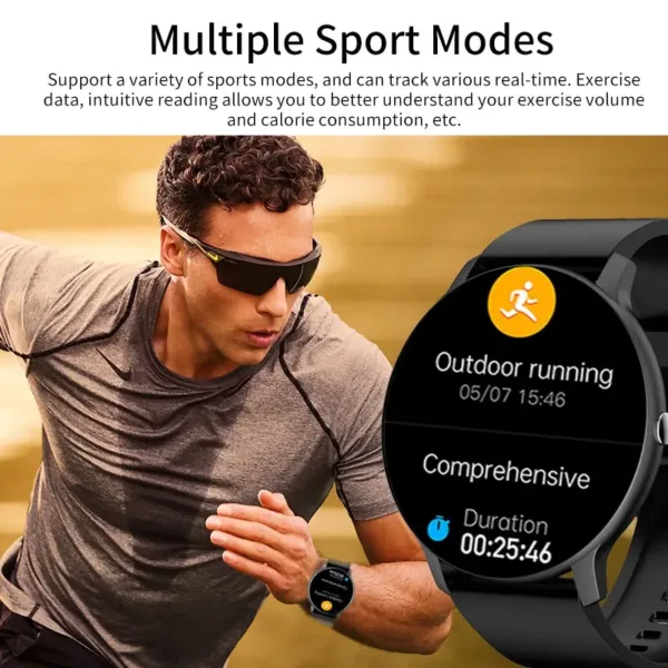 Relojes Inteligentes Eficaz Con Pantalla Táctil Unisex