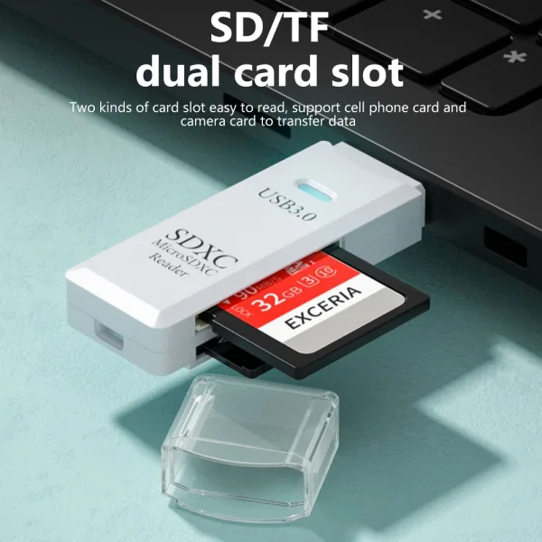Imagen Del Producto Lector De Tarjetas Micro Sd Dos En Uno: Auténtico Y Esencial | Compra Online En Tiendafiable