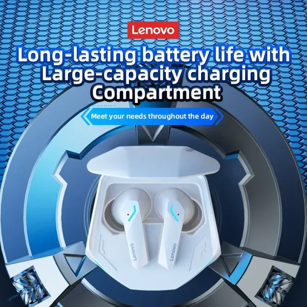 Auriculares Lenovo Pro Con Bluetooth Sonido De Alta Calidad