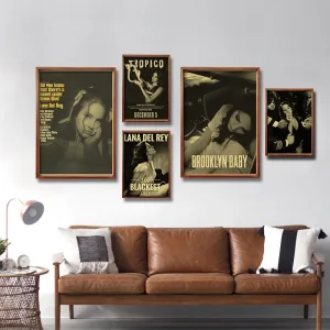 Imagen del producto Afiches Retro Lizzy Deluxe Fascinante de Lana Del Rey | Compra online en Tiendafiable