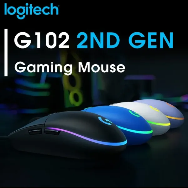 Imagen del producto Ratón Ergonómico para Juegos Fascinante Logitech G102 | Compra online en Tiendafiable