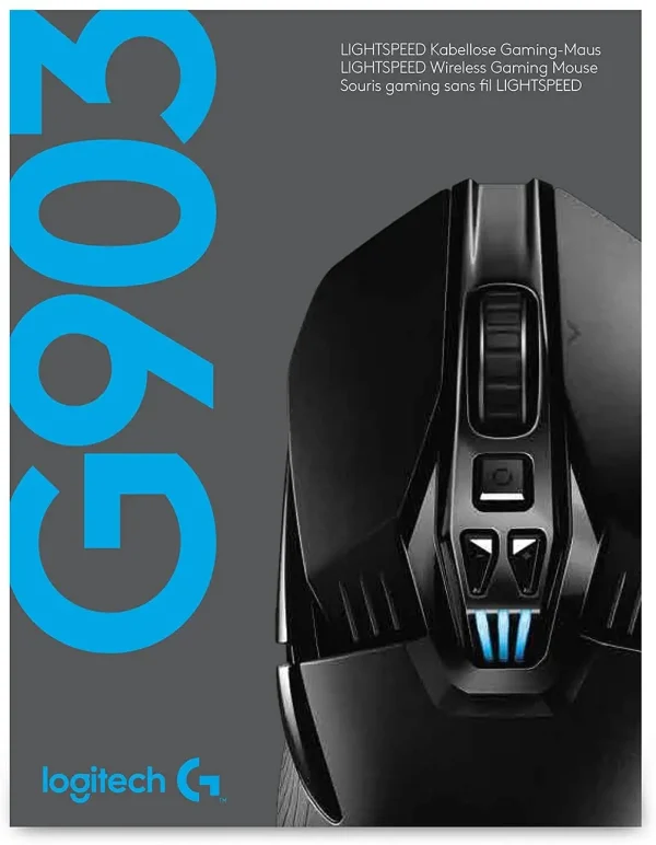 Hermoso Ratón Gamer Inalámbrico Logitech G903 Hero