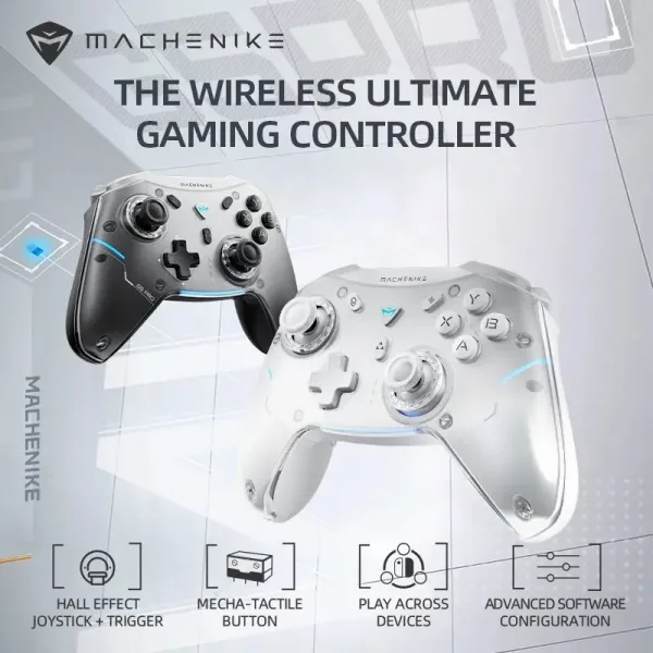 Mágico Controlador Machenike Inalámbrico De Videojuegos