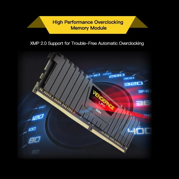 Brillante Memoria Ram Corsair De 4Gb Para Escritorio
