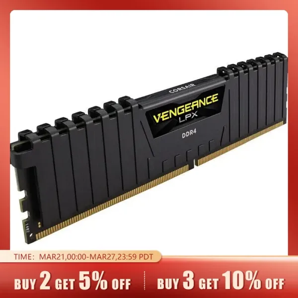 Imagen del producto Brillante Memoria RAM CORSAIR de 4GB para Escritorio | Compra online en Tiendafiable