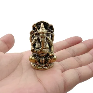 Asombroso Elefante de Bolsillo Auténtico Talisman de Deidad Tailandesa