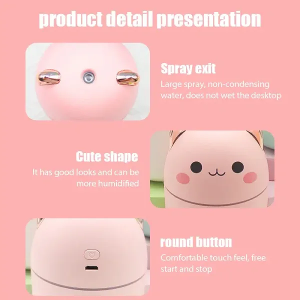 Imagen del producto Fabuloso Mini humidificador de aire para el hogar | Compra online en Tiendafiable