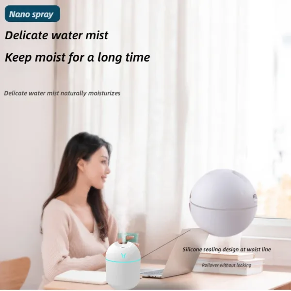 Imagen Del Producto Transformador Mini Humidificador De Aire Portátil Para Hogar | Compra Online En Tiendafiable