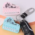 Espléndido Mini Llavero De Teclado Electrónico Portátil