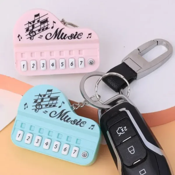 Espléndido Mini Llavero De Teclado Electrónico Portátil