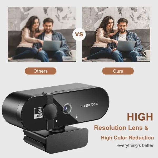 Imagen Del Producto Minicámara Web 4K Para Pc: Calidad Asombrosa | Compra Online En Tiendafiable