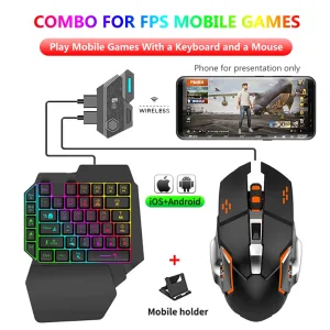 Eficaz Convertidor De Ratón Y Teclado Compatible Con Varias Plataformas