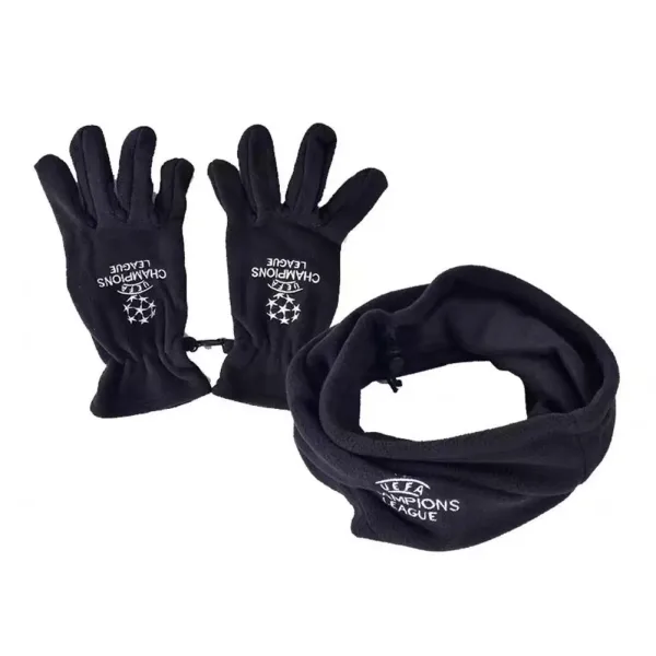 Set Deportivo Bufanda y Guantes de Fútbol de Alta Calidad