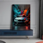 Paneles-De-Lona-De-Coches-Futuristas-Modernos-Coloridos-Cl-Sicos-Carteles-E-Impresiones-De-Supercoches-Geniales-2.Webp