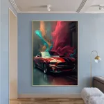 Paneles-De-Lona-De-Coches-Futuristas-Modernos-Coloridos-Cl-Sicos-Carteles-E-Impresiones-De-Supercoches-Geniales-4.Webp