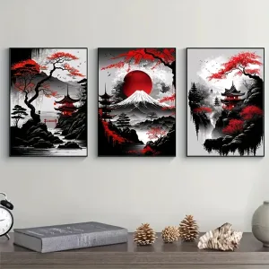 Explora El Escenario Rural De Japón Con Un Toque Asombroso Y Auténtico