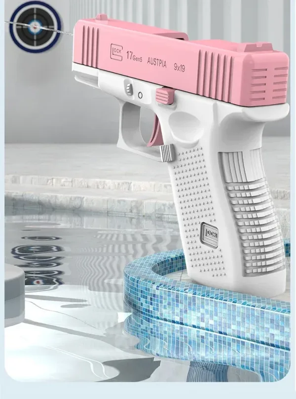 Increíble Pistola De Agua Recargable De Largo Alcance