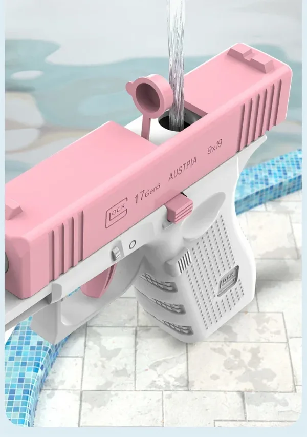 Increíble Pistola De Agua Recargable De Largo Alcance