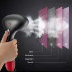 Eficaz Plancha de Vapor Portátil para Ropa