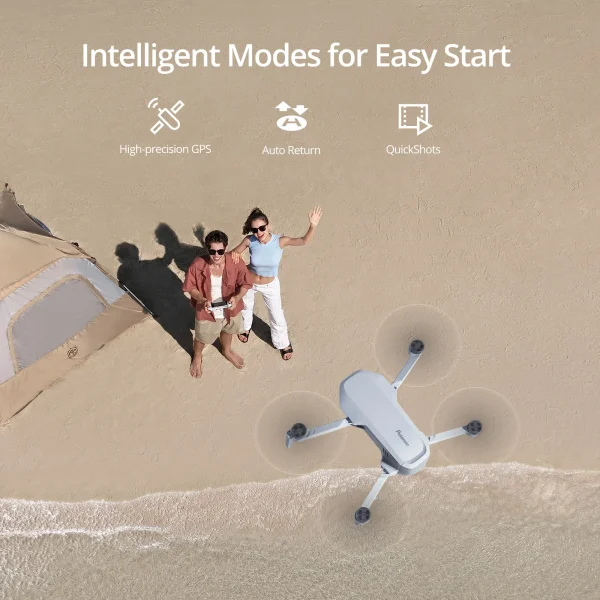 Mini Dron Portátil, Ligero Y Resistente Al Viento