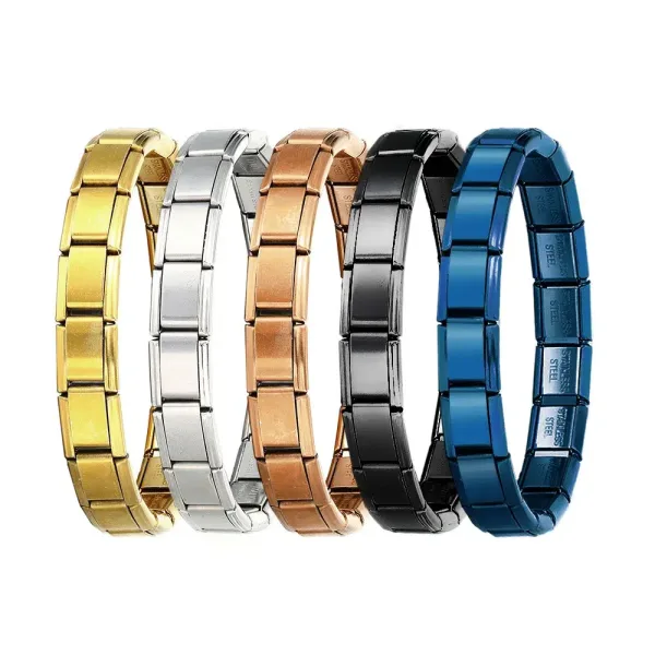 Magnífico Pulsera De Acero Inoxidable Romano