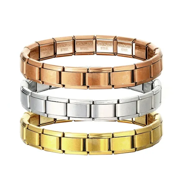 Magnífico Pulsera De Acero Inoxidable Romano