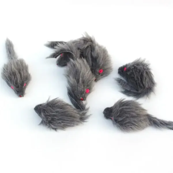 Fabuloso Ratón De Felpa Suave Falso Para Gatos