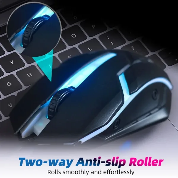 Imagen del producto Nuevo Mouse Gamer Óptico con Cable de Alta Velocidad | Compra online en Tiendafiable