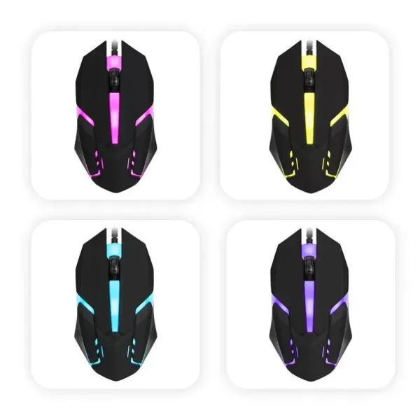 Imagen del producto Nuevo Mouse Gamer Óptico con Cable de Alta Velocidad | Compra online en Tiendafiable