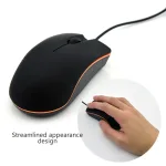 Nuevo Mouse Óptico Negro de Alta Precisión