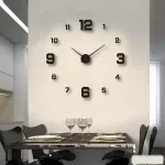 Innovador Reloj De Pared Único Y Brillante: ¡Hazlo Tú Mismo Con Estilo