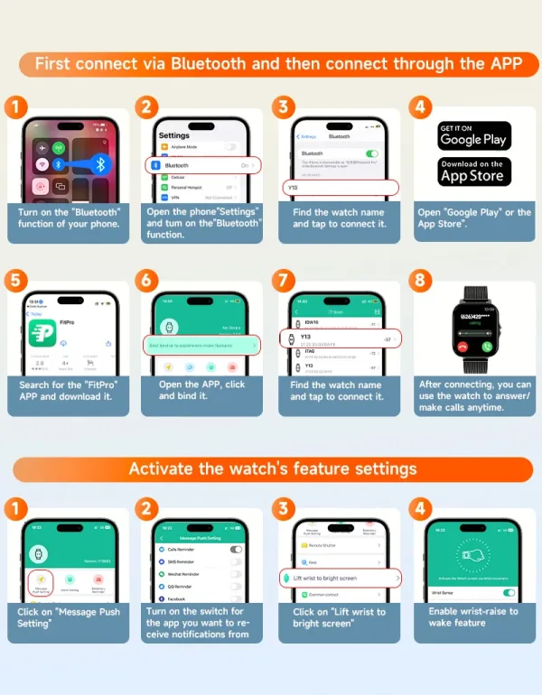 Imagen Del Producto Reloj Inteligente Android Unisex Para Hombres Y Mujeres | Compra Online En Tiendafiable