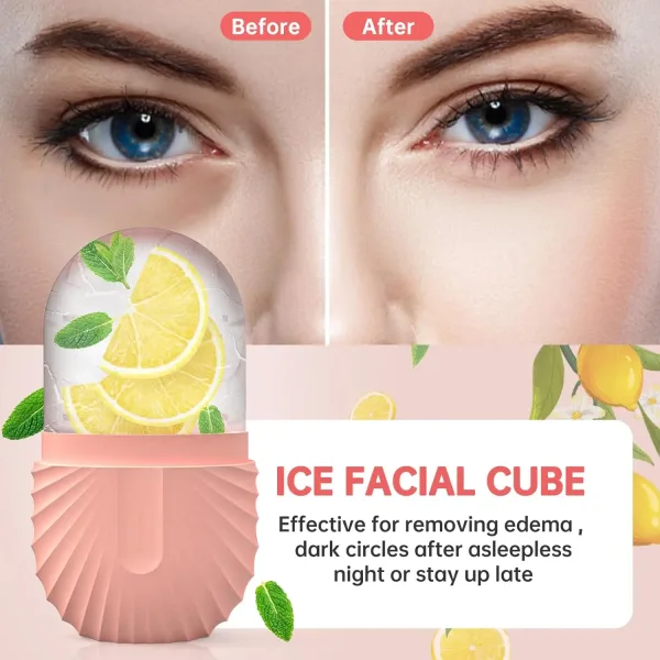 Imagen Del Producto El Rodillo Facial De Hielo Esencial Para El Cuidado De Piel | Compra Online En Tiendafiable