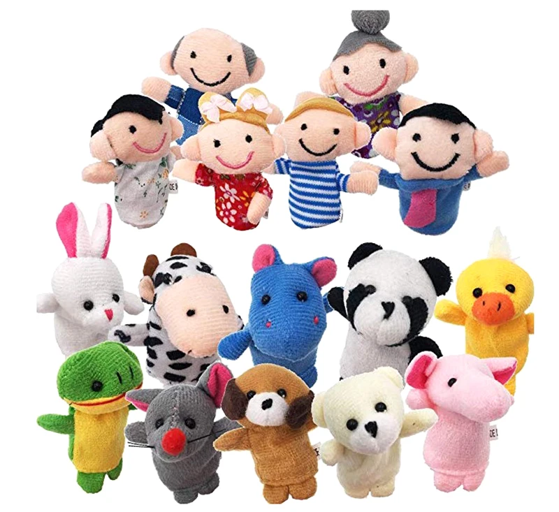 Marionetas de Dedo para Bebé Esencial Juguete Educativo