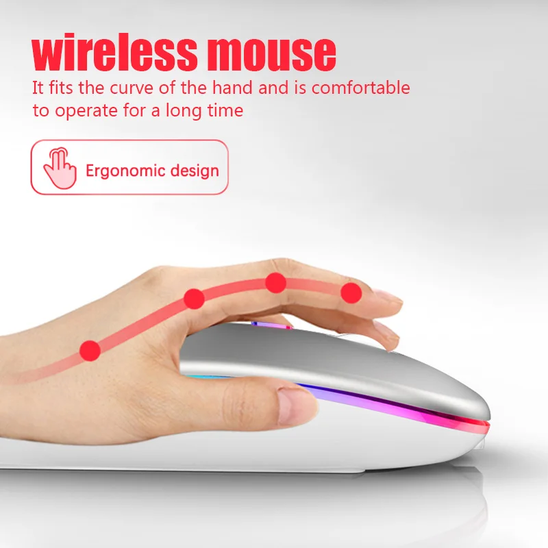 Formidable Mouse Inalámbrico Ergonómico Para Portátil