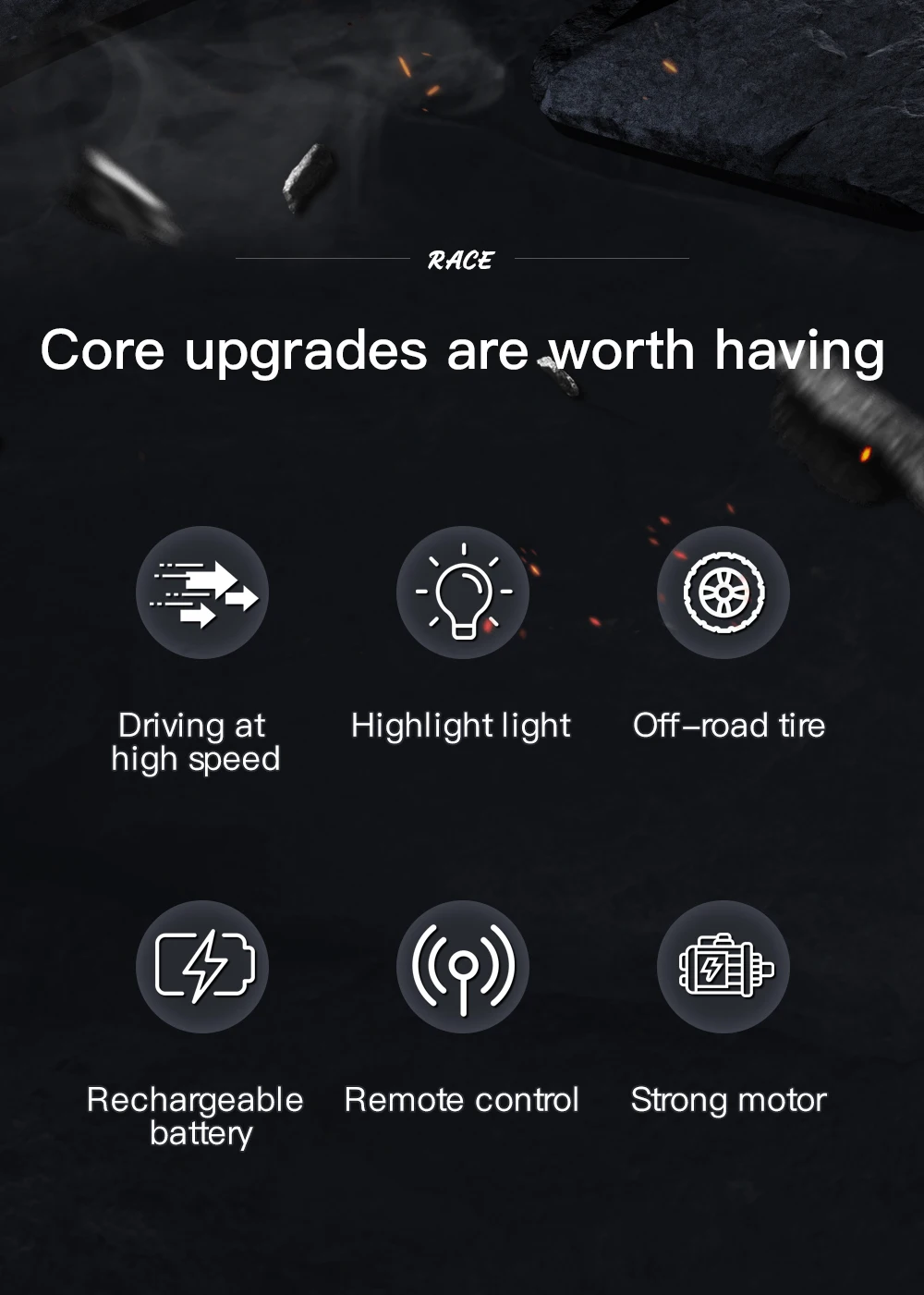 Coche Todoterreno a Control Remoto Extraordinario