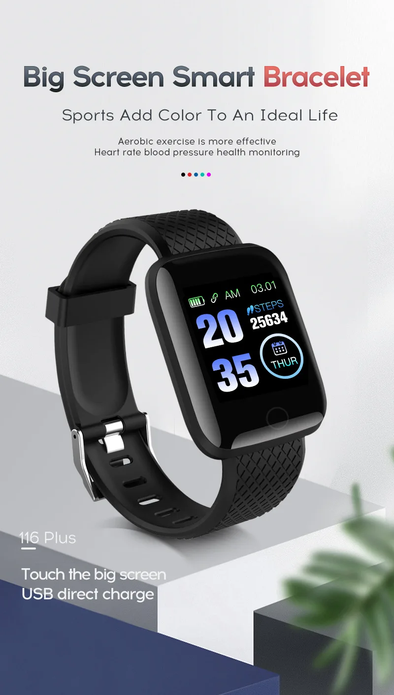 Increíble Reloj Deportivo Inteligente Unisex