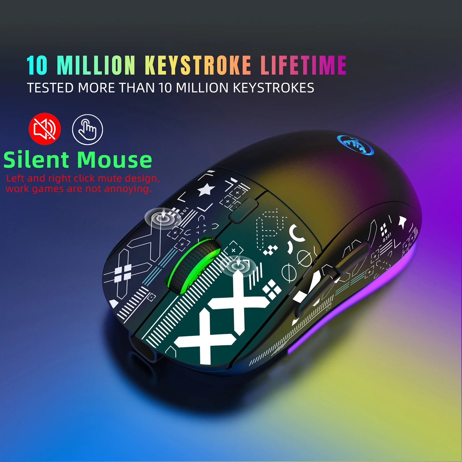 Mouse Mecánico Inalámbrico Esencial Para Tu Escritorio
