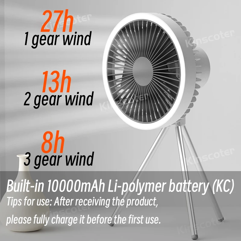 Fascinante Ventilador Eléctrico De Escritorio Portátil