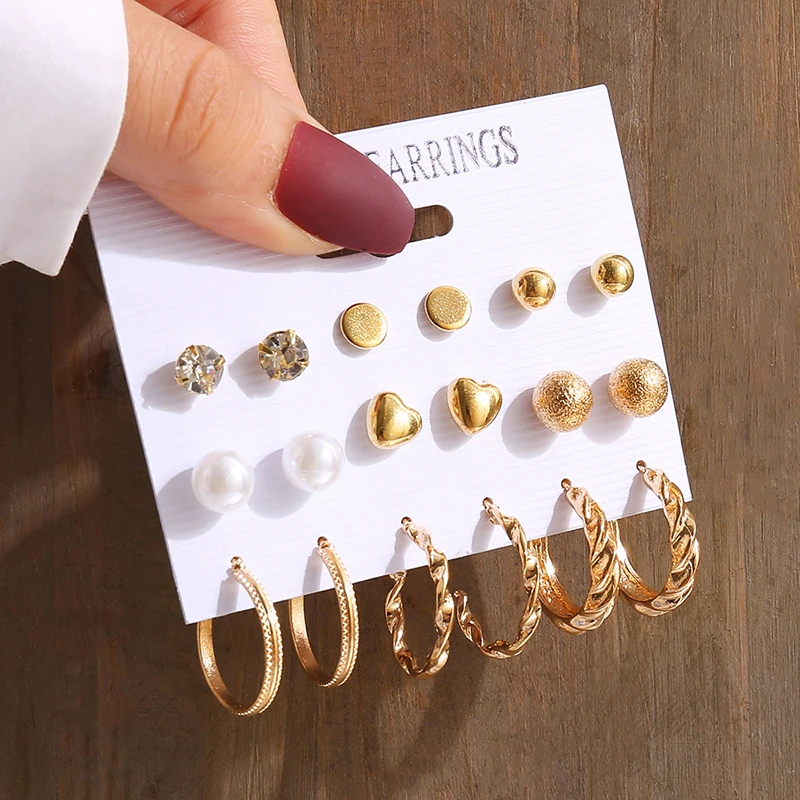 Cautivador Pendientes de Perlas Elegantes para Mujer