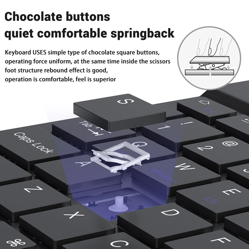 Fenomenal Teclado Inalámbrico Bluetooth Para Tabletas Fenomenal Teclado Inalámbrico Bluetooth Para Tabletas