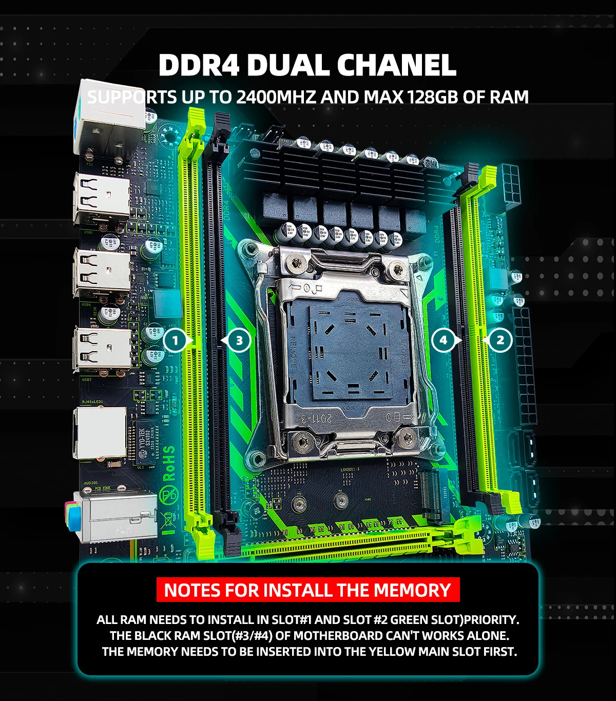 Juego De Placa Intel Xeon E5: Auténtico Y Extraordinario