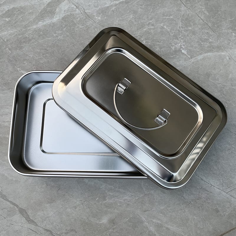 Bandeja Dental Quirúrgica Con Nuevo Tapa Para Enfermería Bandeja Dental Quirúrgica Con Nuevo Tapa Para Enfermería