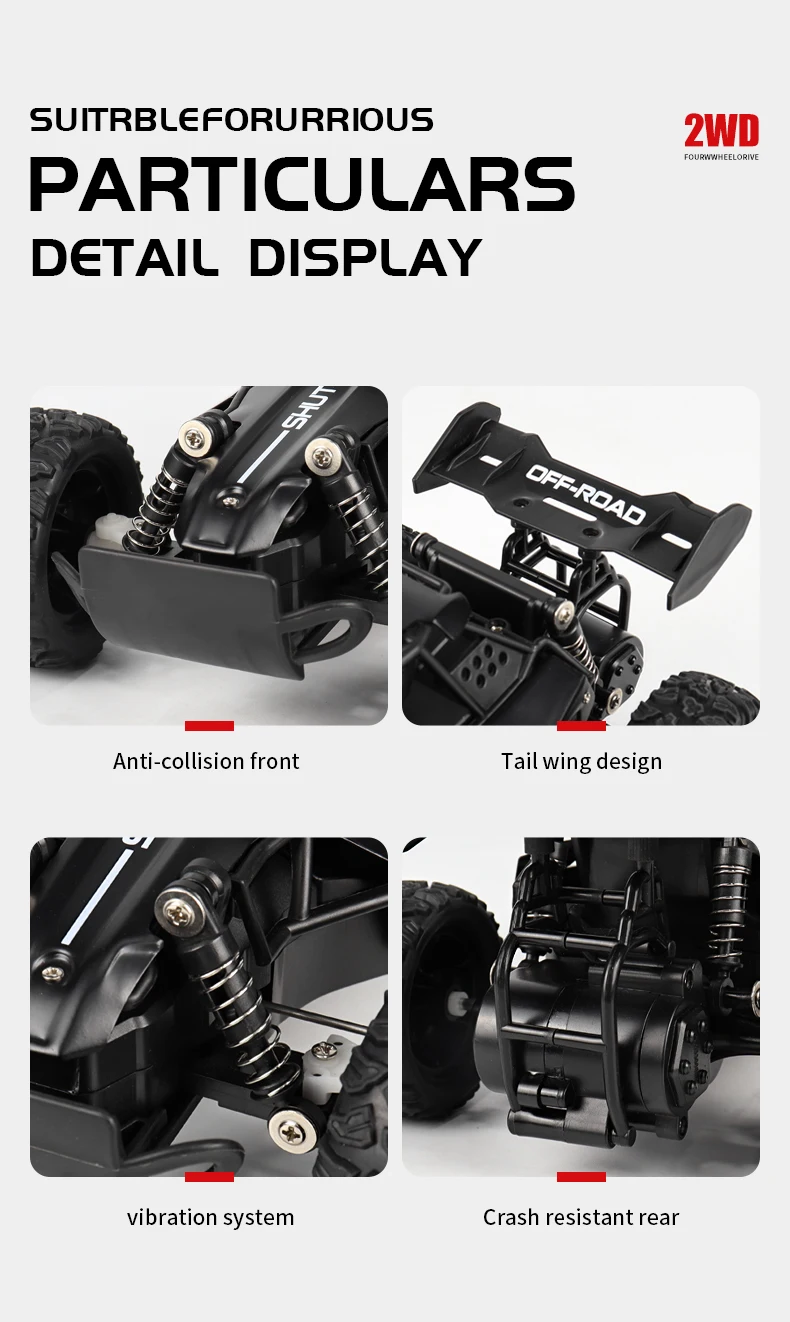 Coche Todoterreno a Control Remoto Extraordinario